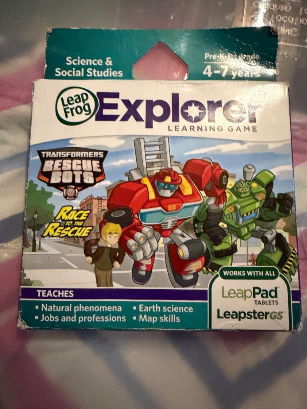 new leapfrog rescuebots game